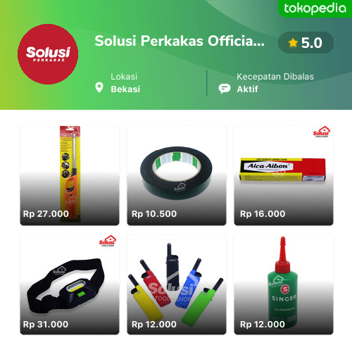 Toko Solusi Perkakas Official Online Produk Lengkap Harga Terbaik