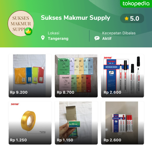 Toko Sukses Makmur Supply Online Produk Lengkap Harga Terbaik