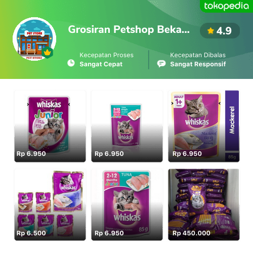 Toko Grosiran Petshop Bekasi Online Produk Lengkap Harga Terbaik