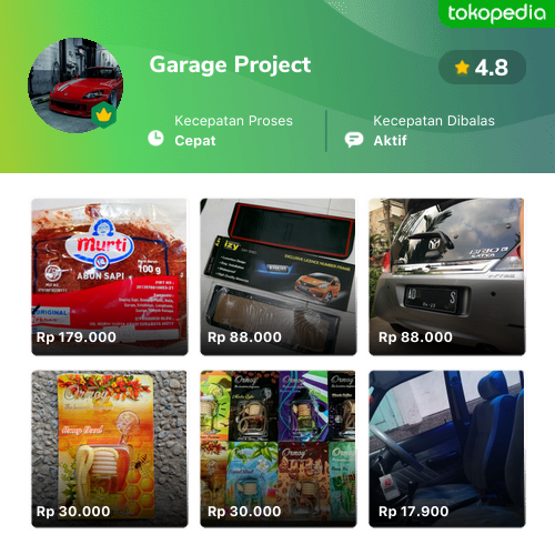 Toko Garage Project Online Produk Lengkap Harga Terbaik Tokopedia