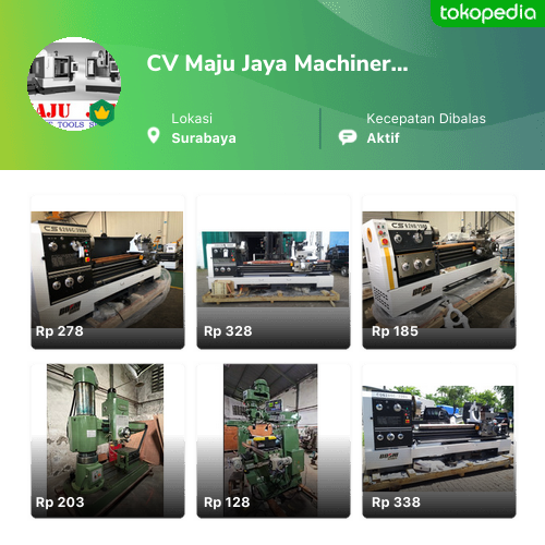 Toko Cv Maju Jaya Machinery Online Produk Lengkap Harga Terbaik