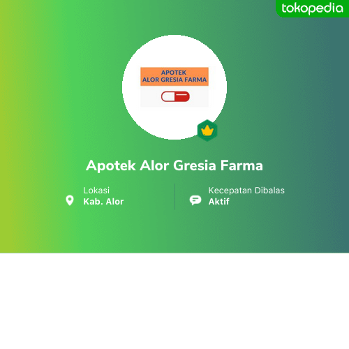 Apotek Alor Gresia Farma Produk Resmi Terlengkap Tokopedia