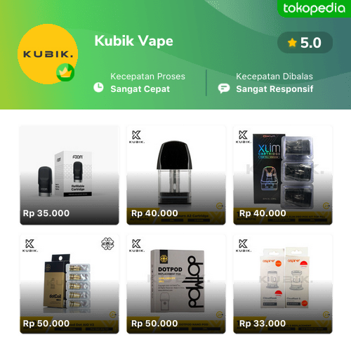 Toko Kubik Vape Online Produk Lengkap Harga Terbaik Tokopedia