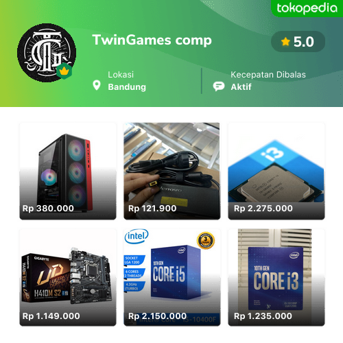 Toko Twingames Comp Online Produk Lengkap Harga Terbaik Tokopedia