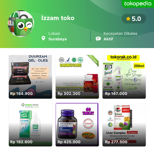 Toko Izzam Toko Online Produk Lengkap Harga Terbaik Tokopedia