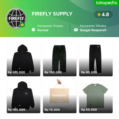 Toko FIREFLY SUPPLY Online Produk Lengkap Harga Terbaik Tokopedia