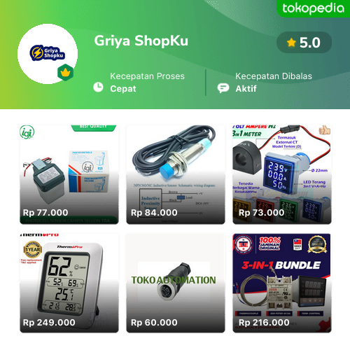 Toko Griya Shopku Online Produk Lengkap Harga Terbaik Tokopedia