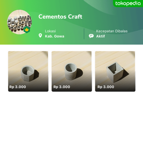 Toko Cementos Craft Online Produk Lengkap Harga Terbaik Tokopedia