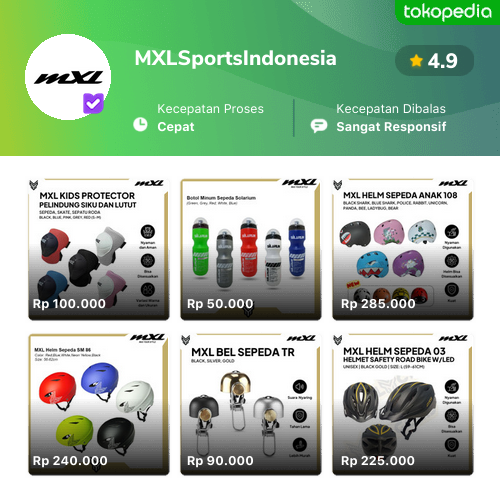 MXLSportsIndonesia Produk Resmi Terlengkap GoPayLater Cicil 0