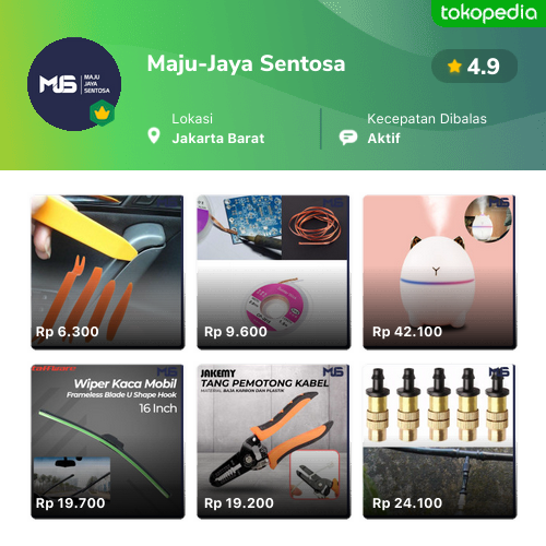 Toko Maju Jaya Sentosa Online Produk Lengkap Harga Terbaik Tokopedia