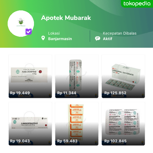 Apotek Mubarak Produk Resmi Terlengkap Gopaylater Cicil