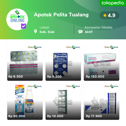 Apotek Pelita Tualang Produk Resmi Terlengkap Gopaylater Cicil