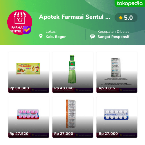 Apotek Farmasi Sentul City Produk Resmi Terlengkap Gopaylater