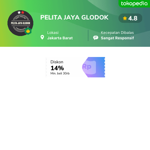 Toko PELITA JAYA GLODOK Online Produk Lengkap Harga Terbaik Tokopedia