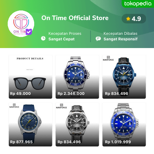 On Time Official Store Produk Resmi Terlengkap Gopaylater Cicil