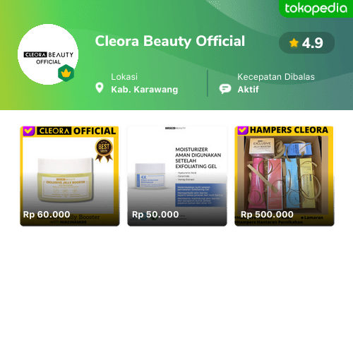 Toko Cleora Beauty Official Online Produk Lengkap Harga Terbaik