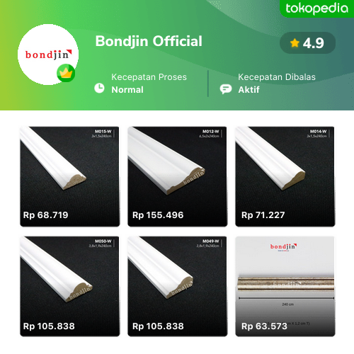 Toko Bondjin Official Online Produk Lengkap Harga Terbaik Tokopedia