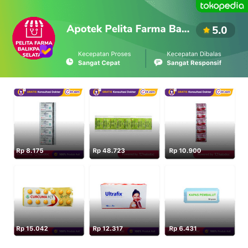 Apotek Pelita Farma Balikpapan Selatan Produk Resmi Terlengkap