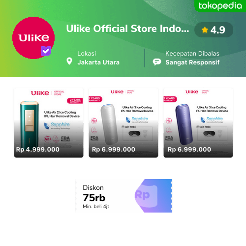 Ulike Official Store Indonesia Produk Resmi Terlengkap GoPayLater