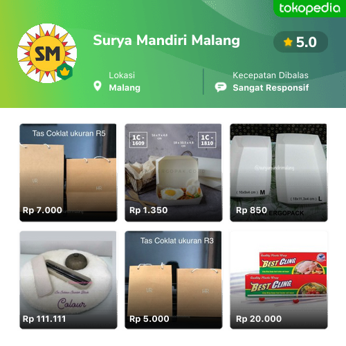 Toko Surya Mandiri Malang Online Produk Lengkap Harga Terbaik