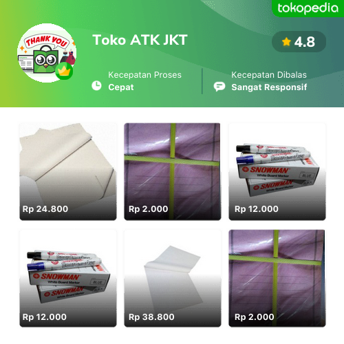 Toko Toko Atk Jkt Online Produk Lengkap Harga Terbaik Tokopedia