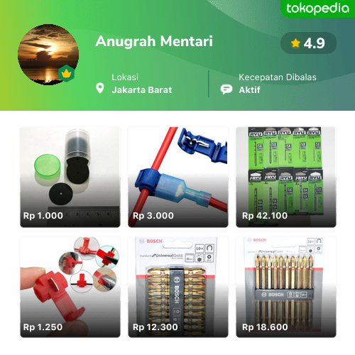 Toko Anugrah Mentari Online Produk Lengkap Harga Terbaik Tokopedia