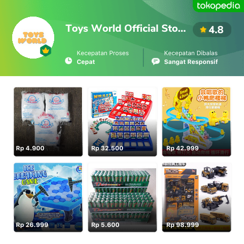 Toko Toys World Official Store Online - Produk Lengkap & Harga Terbaik ...