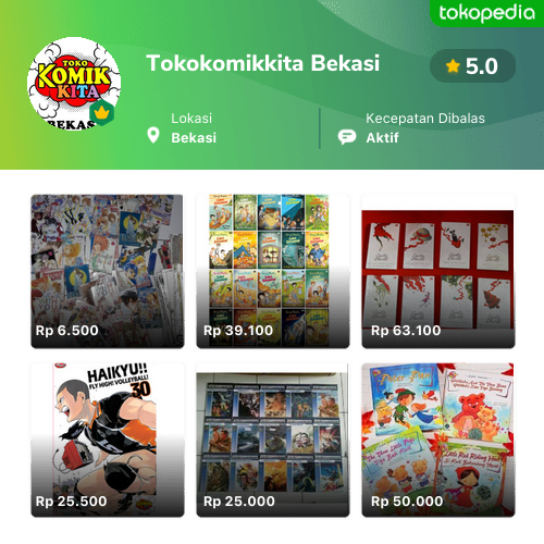 Toko Tokokomikkita Bekasi Online - Produk Lengkap & Harga Terbaik ...