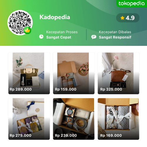 Toko Kadopedia Online - Produk Lengkap & Harga Terbaik | Tokopedia