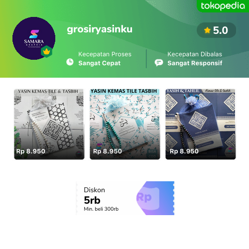 Toko Grosiryasinku Online - Produk Lengkap & Harga Terbaik | Tokopedia