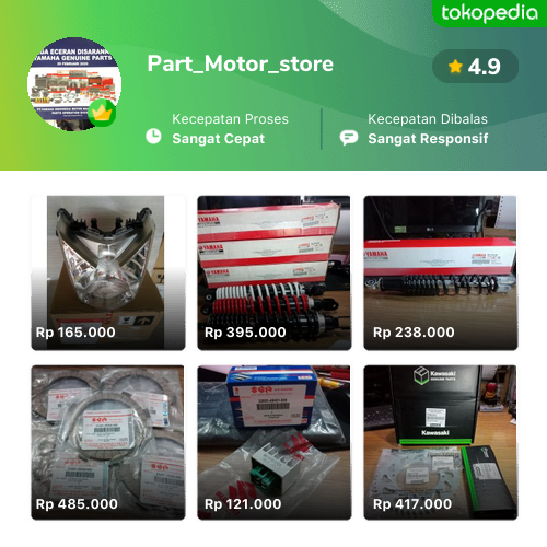 Toko Part_Motor_store Online - Produk Lengkap & Harga Terbaik | Tokopedia