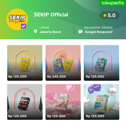 SEKIP Official - Produk Resmi & Terlengkap | Tokopedia