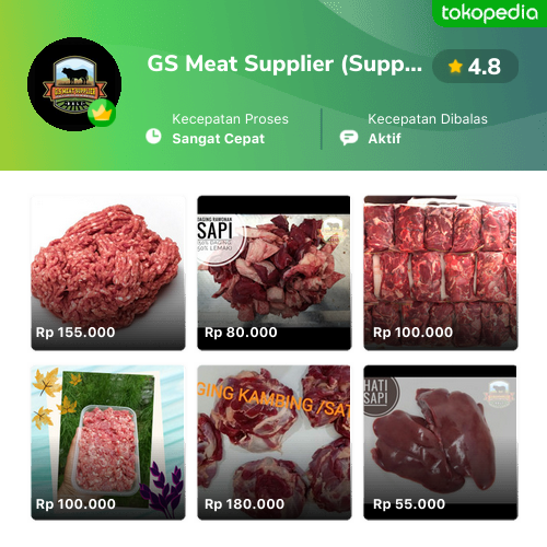 Toko Gs Meat Supplier Supplier Daging Sapi Dan Kambing Online Produk