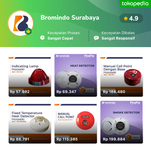 Toko Bromindo Surabaya Online - Produk Lengkap & Harga Terbaik | Tokopedia