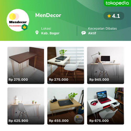 MenDecor Jonggol Kab Bogor Tokopedia 