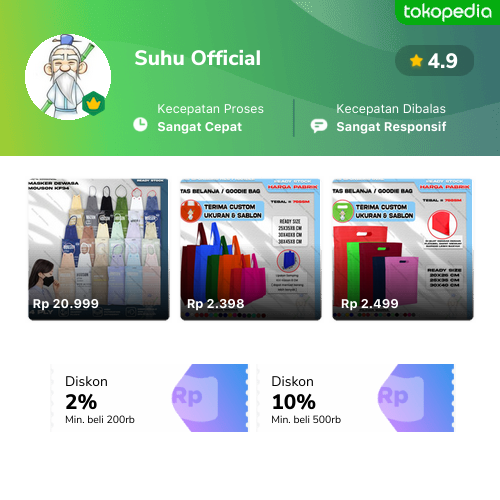 Suhu Official Produk Resmi And Terlengkap Tokopedia