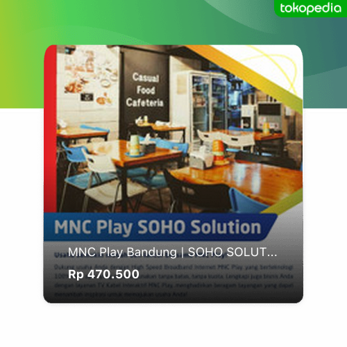 Official Sales Mnc Play Bandung - Rancaekek, Kab. Bandung | Tokopedia