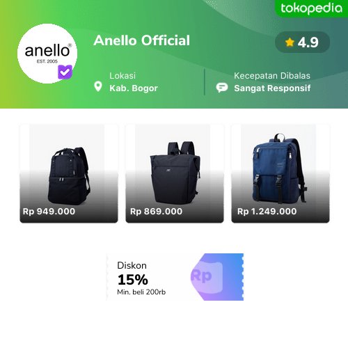 Anello Official Produk Resmi Terlengkap Tokopedia