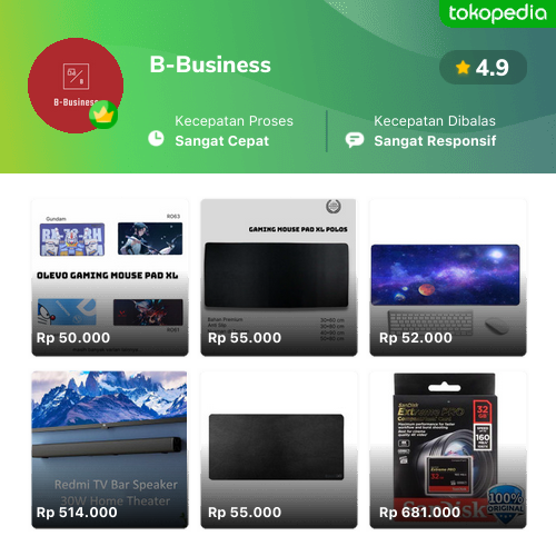 Toko B-Business Online - Produk Lengkap & Harga Terbaik | Tokopedia