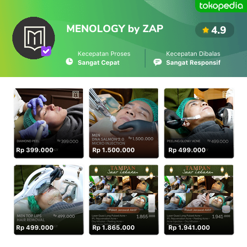 MENOLOGY by ZAP - Produk Resmi & Terlengkap | Tokopedia