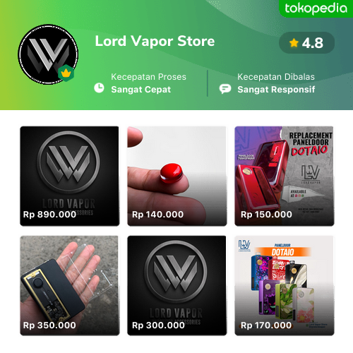 Toko Lord Vapor Store Online Produk Lengkap And Harga Terbaik Tokopedia