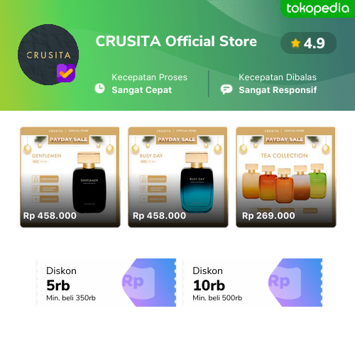 Crusita Official Store Produk Resmi And Terlengkap Gopaylater Cicil 0