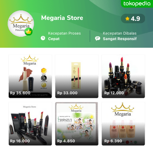 Toko Megaria Store Online - Produk Lengkap & Harga Terbaik | Tokopedia