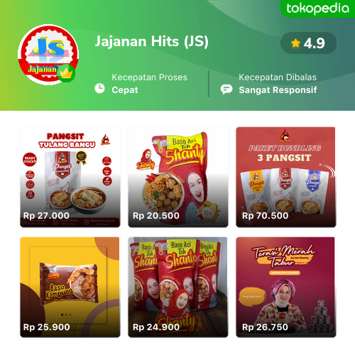 Toko Jajanan Hits (JS) Online - Produk Lengkap & Harga Terbaik | Tokopedia