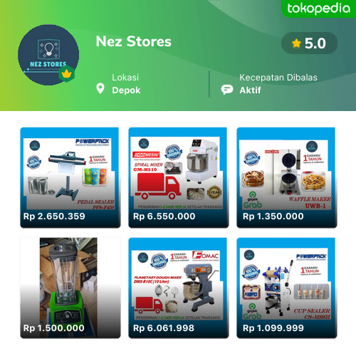 Toko Nez Stores Online - Produk Lengkap & Harga Terbaik | Tokopedia