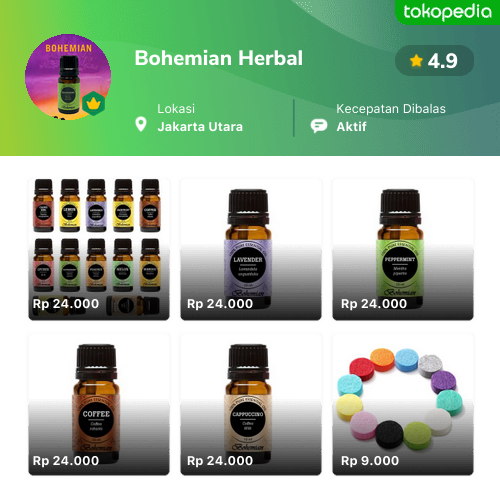 Toko Bohemian Herbal Online - Produk Lengkap & Harga Terbaik | Tokopedia