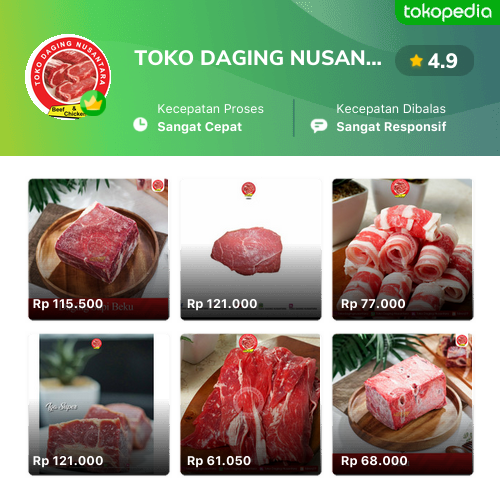 Toko TOKO DAGING NUSANTARA Online - Produk Lengkap & Harga Terbaik ...