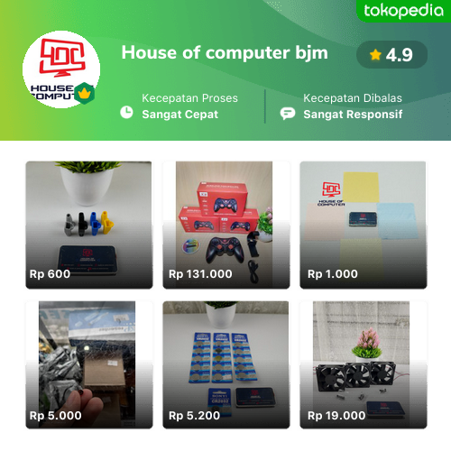 Toko House Of Computer Bjm Online - Produk Lengkap & Harga Terbaik ...