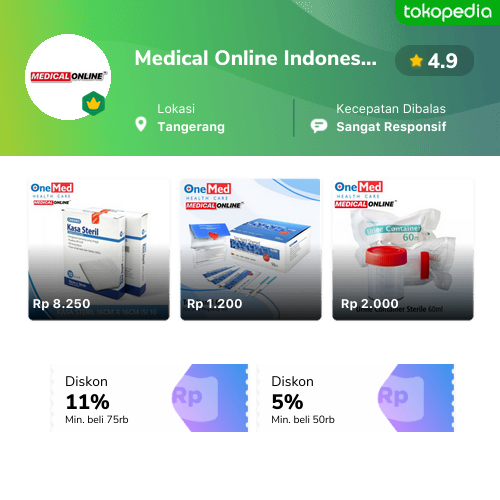 Medical Online Indonesia - Produk Resmi & Terlengkap | Tokopedia