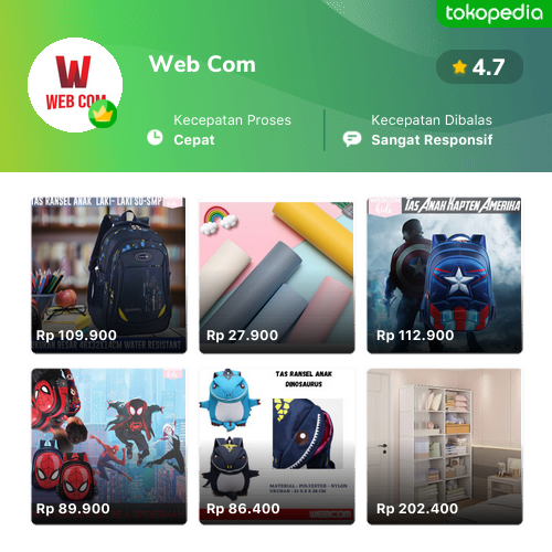 Toko Web Com Online - Produk Lengkap & Harga Terbaik | Tokopedia